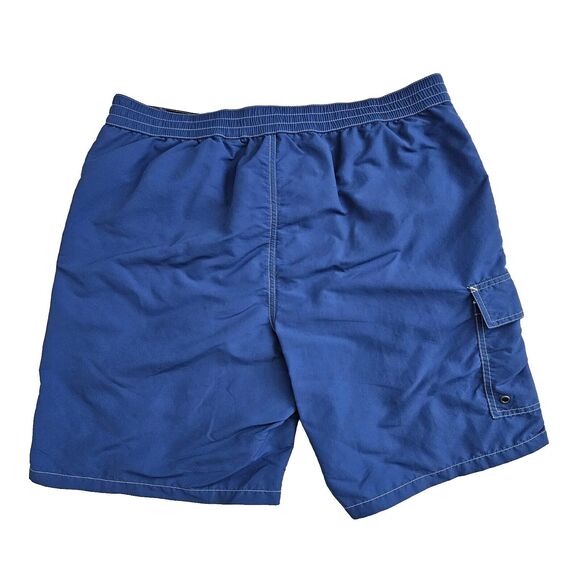 Polo Ralph Lauren Swimwear (Mens Medium) Blue Lined Swim Board Trunks Drawstring - Picture 6 of 7